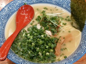 7.15土-赤坂麺処友（赤坂）濃厚鶏塩ラーメンねぎトッピング